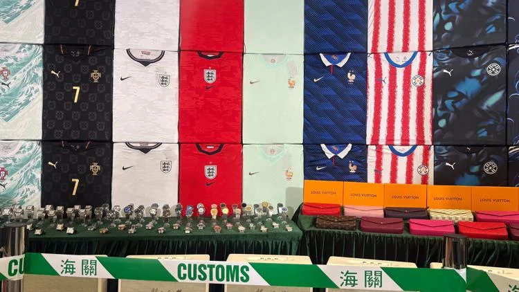 Hours before World Cup starts, Hong Kong customs...