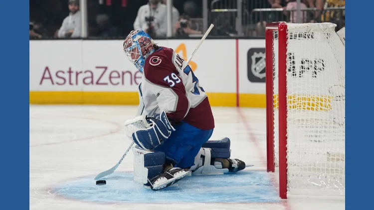 Blackwood plays well, just not well enough, as Avalanche...
