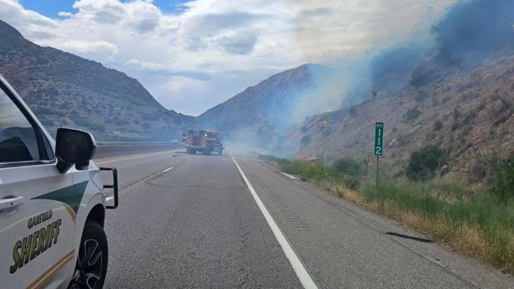 Wildfire near Glenwood Springs has been contained