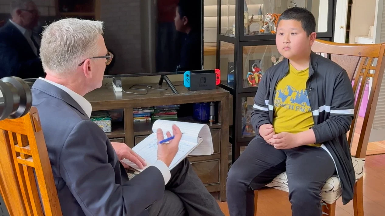 Boulder 7th-grader Derek Li competes at Scripps National