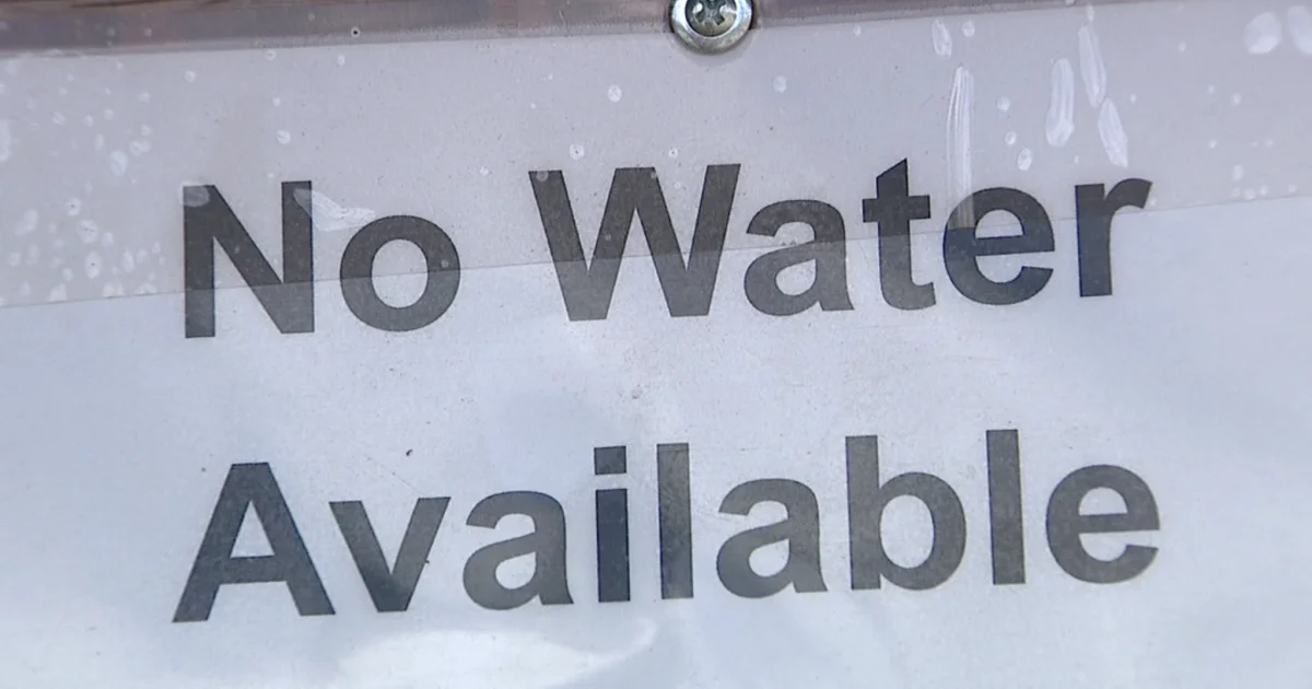 Some Colorado campgrounds without water until further...