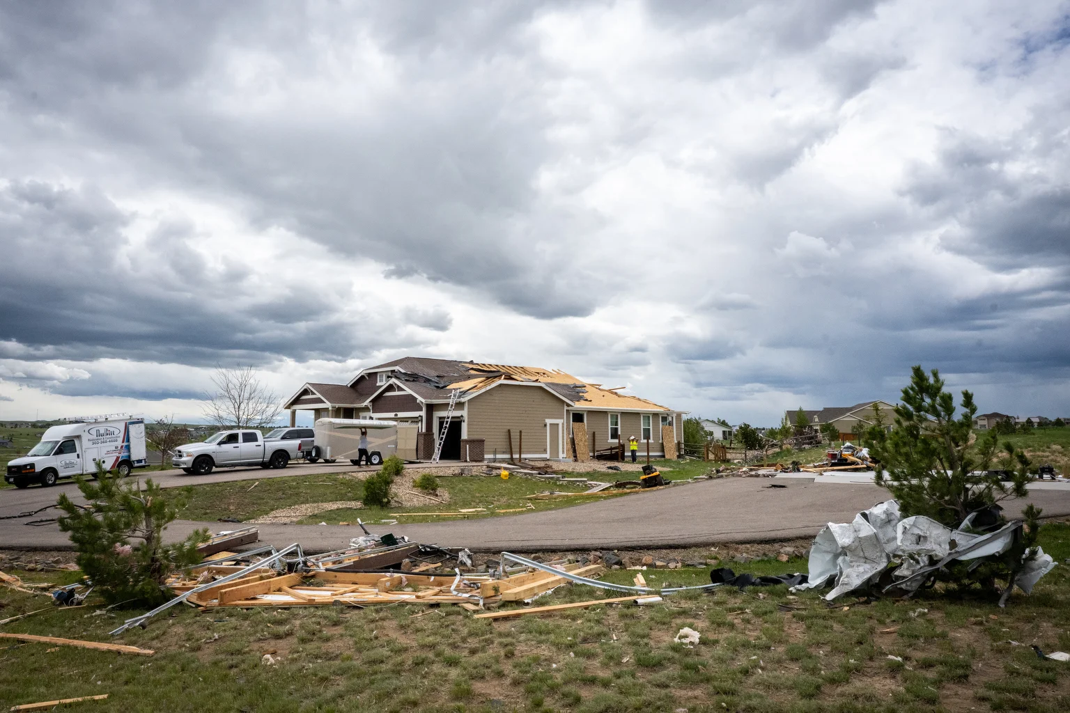 Denver and 11 other Colorado counties under tornado...