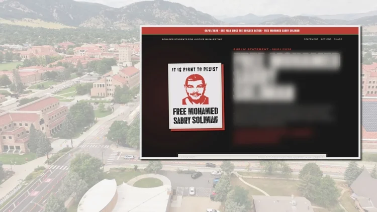 Student group 'honors' Boulder firebomb attacker,...