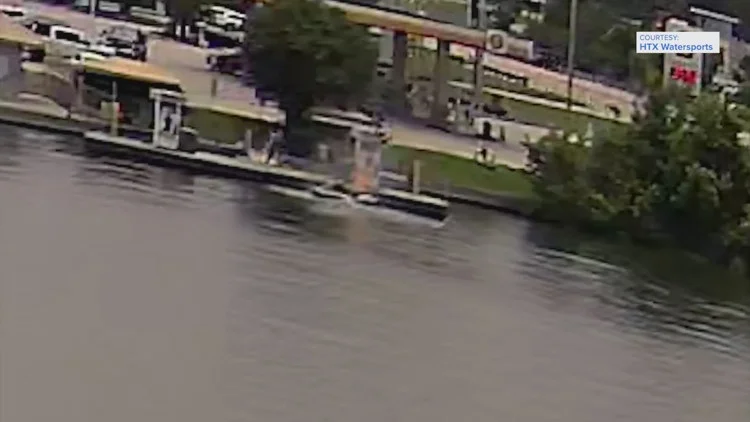 Dramatic video captures watercraft explosion that...