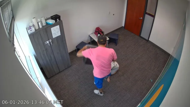 'You should be ashamed of yourself': Surveillance video...