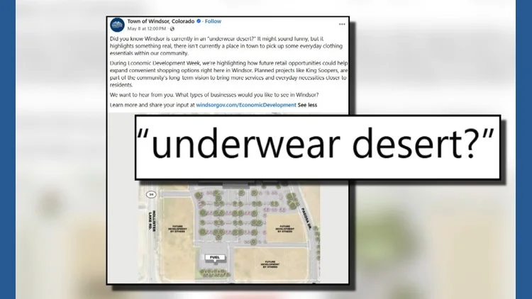 Why does a Colorado town call itself an ‘underwear desert?'