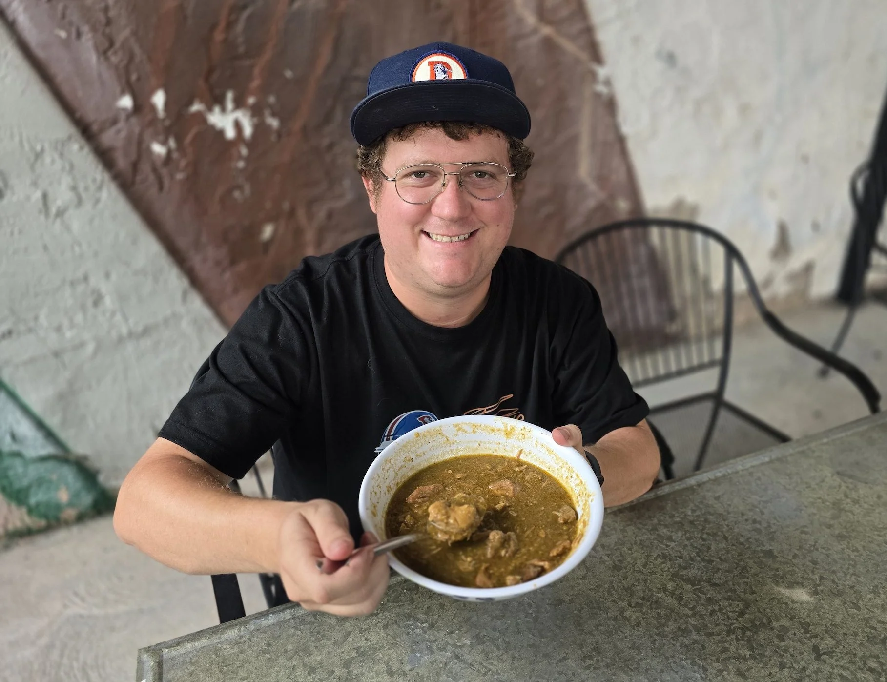 This man is on a mission to find the best green chile in...
