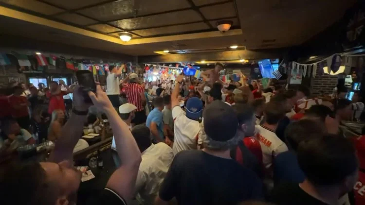 Dallas pub temporarily shut down after World Cup crowd...
