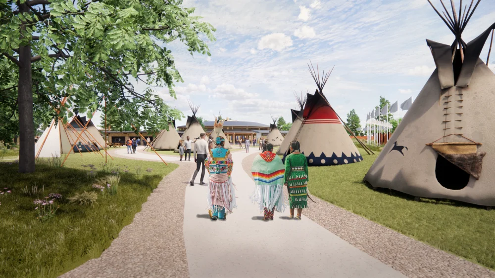 A cultural beacon: Morning Star American Indian Village...