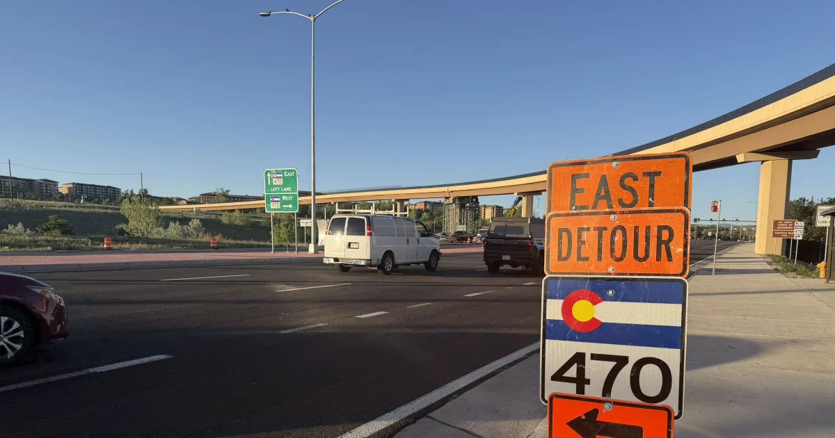 Closures in place for eight days at Santa Fe Drive and C-470